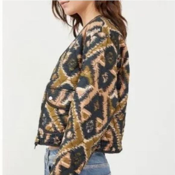 NWT Free People Peggy Quilted Jacket - Picture 8 of 12